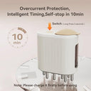 Lzetguya - Electric Hair Oil Applicator for Growth, 2-in-1 Oiling Tool, Easy to Use
