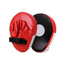 Shop Deevoka's Curved Punch Mitts made from durable PU material, perfect for sparring, fitness training, and martial arts. Ideal for coaches and athletes alike!