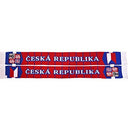 Euroscarves - Czech Soccer Knit Scarf with Soft Acrylic Yarn, Dual-Sided Design, Vivid Colors
