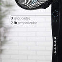 Cecotec - EnergySilence 530 Pedestal Fan, 50W Power, Quiet Operation, Black