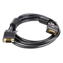 Monoprice - 1.5 M SVGA Super VGA Monitor Cable with Ferrites, Gold Plated, Double-Shielded