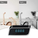 Aaxyzx - Wireless Hidden Camera Clock, 1080P WiFi, Night Vision, Motion Detection