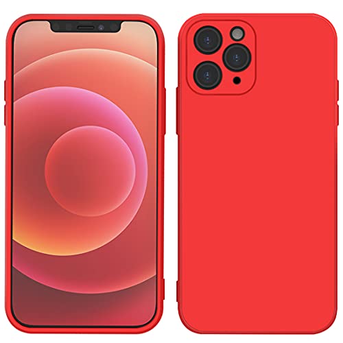 Red - Shockproof Slim Fit Silicone TPU Case for iPhone 11 Pro Max 6.5 Inch