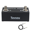 Tavsou - Dual Switch Pedal for Guitar Effects with TRS Cable