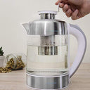 Cecotec - 1.7L Borosilicate Glass Electric Kettle with 2200W Power