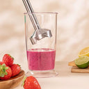 Cecotec - Hand Blender Power RetroGreen 1200MAX, 1200W, CrossBlades, 2 Speeds, Dishwasher Safe