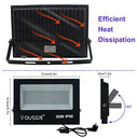 Ouside - 50W LED Black Light, IP66 Waterproof, UV-A 395-400nm, Wall Mount