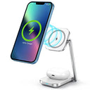 Hinyx 2-in-1 Foldable Wireless Charger for iPhone and AirPods