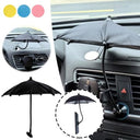 Generic - Magnetic Phone Sunshade Umbrella with 360° Flexibility & Suction Cup Stand