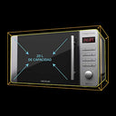 Cecotec ProClean 5110 Microwave With 20L Capacity & 3DWave Technology