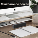 ADELGO - USB-Powered Computer Speakers, Portable Mini Sound Bar, Plug and Play