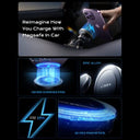 Lisen - 15W MagSafe Wireless Car Charger with Powerful Magnets, Universal Fit