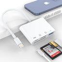 Mtakya Lightning to SD/TF Card Reader for iPhone and iPad