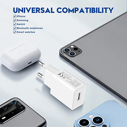 MatauMahi - 5V1A USB Charger, 5W Power Supply Adapter for Mobile Devices