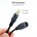 Balolo - Portable 12V Rechargeable Lithium-ion Battery Pack with Charger, 3000mAh