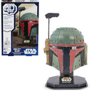 Create your own Star Wars Boba Fett 3D Card Model Kit with 93 detailed pieces. Perfect for adults and teens, this desk decor is a must-have for fans! Keywords: Star Wars, Boba Fett, 3D model kit, desk decor, building toys