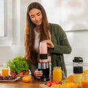 Cecotec - 900W Blender with Titanium Blades & 2 Portable Cups for Smoothies