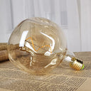 Tianfan - Vintage 4W Dimmable LED Bulb, E27 Base, 125mm Diameter, Antique Style