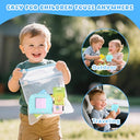 Zmkhjgj - Talking Flash Cards for Toddlers - Montessori Learning Toy - Animal & Food Themes