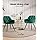 Artiss Dining Chairs - Green Velvet