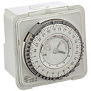 Vemer - Electromechanical Timer with Daily Programming, Plug-in Tabs, Wall/DIN Rail Mount