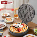 AMZ - 110V/220V Non-Stick 1400W Waffle Maker, Compact Kitchen Appliance