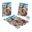 Winning Moves - Naruto Shippuden Konoha Jigsaw Puzzle, 1000 Pieces, High-Quality Artwork, Perfect for Fans