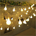 Yesee Warm White Globe String Lights - 33ft, 80 LED Bulbs
