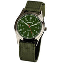 Infantry Unisex Military Watch - Quartz, Nylon Strap, Outdoor Sports
