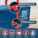 Wrappybag - Set of 4 XXL Waterproof Storage Bags with Reinforced Handles