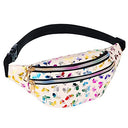 Tamhool - Holographic Waterproof Fanny Pack for Women, Ideal for Festivals