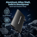 Highwind - 2TB Ultra Slim Portable External Hard Drive for PC & Mac
