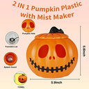 Gaoxun - Halloween Mist Maker with Pumpkin, 12 LED Lights, Fog Machine, Water Fountain