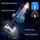 Shinyy H11 H8 H9 Led Headlight Bulbs - 400% Brighter Vision