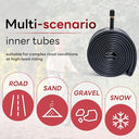Fengcan 18" Bike Tubes - Multi-Compatible & Durable