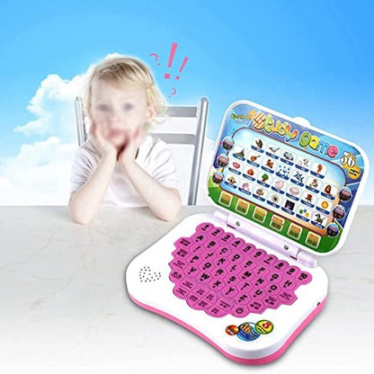Aexoniz Toys - Educational Learning Laptop Toy for Kids with Sound, Alphabets, Numbers, Spelling, Animal Voices