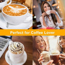 CAVN - Rechargeable USB Milk Frother, Stainless Steel, 3-Speed Mixer for Coffee & Lattes