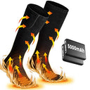 Eventek Rechargeable Heated Socks - 5000mAh Battery, 4 Heat Settings