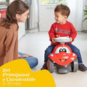 Chicco - Billy Walk & Ride Eco+, 2in1 Baby Walker & Rider, Ergonomic Handlebar, Wide Wheels, Sound & Lights