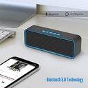 Kolaura - Portable Bluetooth 5.0 Speaker with 3D Stereo Bass, 12 Hour Playtime