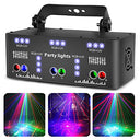 Littleboyny DJ Disco Light with RGB projection and music control