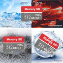 Lnfhhfec 512Gb Microsd Card For Android Devices - Fast & Reliable