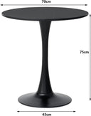 BenyLed 70 cm Round Dining Table