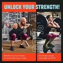 Mava Sports - 7mm Neoprene Knee Sleeves for Weightlifting & Cross Training