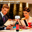 AMZ - Wireless Rechargeable Bottle Lamp with RGB Mode & Touch Control