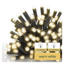 Emos - 3m Icicle Fairy Lights, 50 LEDs, IP44 Rated, Warm White, Indoor/Outdoor
