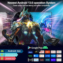 X88 Pro - Android TV Box 4GB/32GB, 8K Support, WiFi 6, Android 13.0