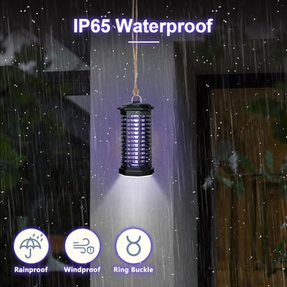 Bug Zapper - Powerful Electric Mosquito Zapper with LED Light for Indoor Use