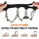 Doorslay - Upgraded Crampons with 24/32 Spikes for Ultimate Ice Grip