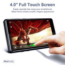 Tengsen - Bluetooth 5.0 MP3 Player with 4.0" Touchscreen, 16GB Storage, FM Radio, HiFi Sound